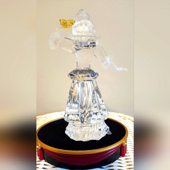 Swarovski Columbine Masquerade SCS Crystal Figurine 2000 Stand & Plaque COA - Picture 3 of 4